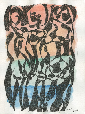 Light and Shade - Seaside Three. Click image for lager view.