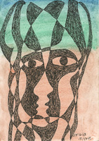 Light and Shade - Staring Face. Click image for details. 