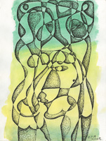 Light and Shade - Twosome Green Yellow. Click image for details. 