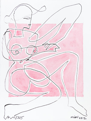 Figure sitting. Click image for lager view.