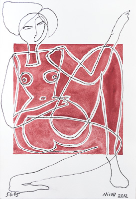 Figure sitting. Click image for lager view.