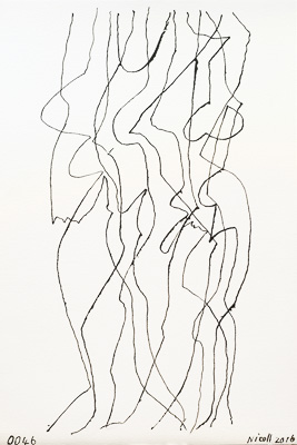 Suggestions in ink - Figures II. Click image for lager view.