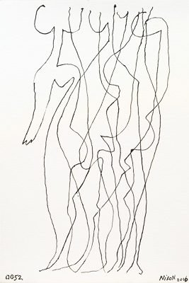 Suggestions in ink - Figures III. Click image for lager view.