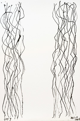 Suggestions in ink - Two Groups. Click image for lager view.