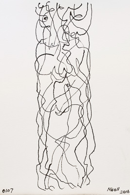 Suggestions in ink - Ten Line. Click image for lager view.