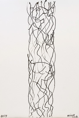 Suggestions in ink - Whispers. Click image for lager view.