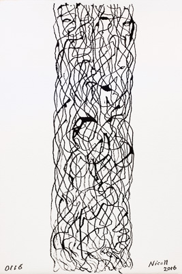 Suggestions in ink - Watchers. Click image for lager view.
