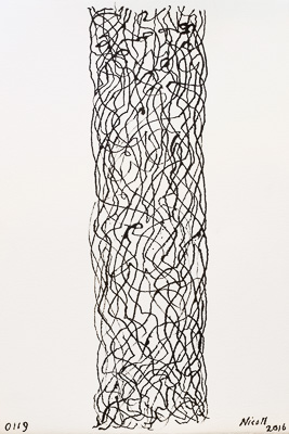 Suggestions in ink - Knitted. Click image for lager view.