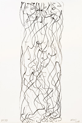 Suggestions in ink - Confrontation. Click image for lager view.