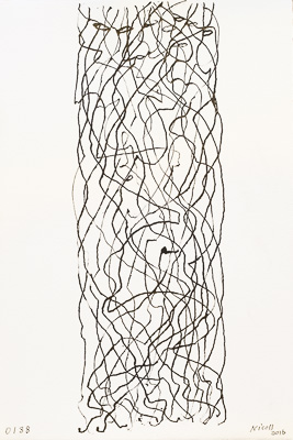 Suggestions in ink - Spectators. Click image for lager view.