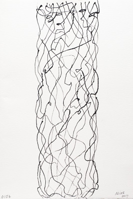 Suggestions in ink - Hanging Out. Click image for lager view.