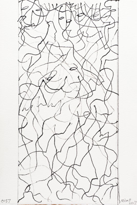 Suggestions in ink - Moving Around. Click image for lager view.