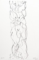 Suggestions in ink - Looking Away. Click image for details. 